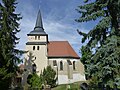 Evangelisch-lutherische Filialkirche St. Margareta mit Ausstattung, Kirchhof und Einfriedung