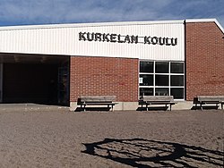 Koulun alkuperäinen rakennus