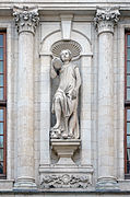 Fortitude, on the façade of La Rochelle city hall