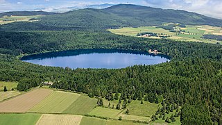 Le lac du Bouchet.