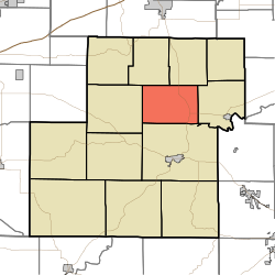 Location in Owen County