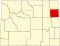 Weston County map