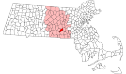 Millbury – Mappa