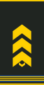 Uniform shirt shoulder board (Senior sergeant)