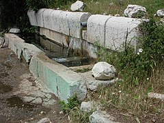 Fontaine de la ferme du Villard (Canjuers.