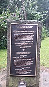 A marker in a Germany Military Cemetery honouring German Lieutenant Lengfeld who gave his life trying to save a US Soldier