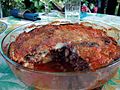 Moussaka (Griechische Küche) griechisches Auberginen-Auflaufgericht