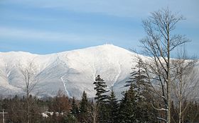 Mont Washington, photographié depuis Bretton Woods.