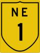 National Expressway 1 shield}}