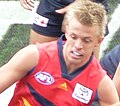 Nathan Van Berlo playing for Adelaide in 2007