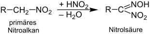 Synthese einer Nitrolsäure