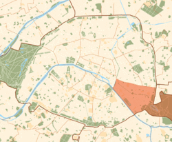 12. arrondissementin Paris'teki konumu