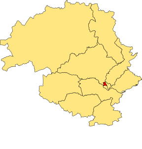 Location of the ward