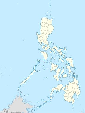 Location map of Mayon volcano