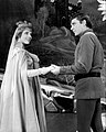 Richard Burton and Julie Andrews in Camelot