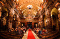 Intérieur de l'Abbaye Saint-Benoît de Rio de Janeiro.