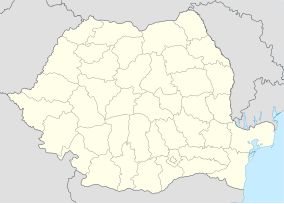 Map showing the location of Putna-Vrancea Natural Park