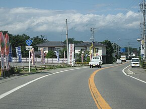 Route 361 ina city.JPG