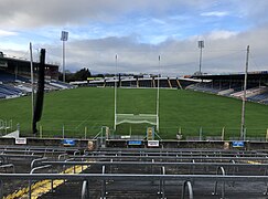 Semple Stadium field view from Town End (east seating area)
