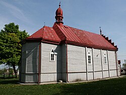 Śniatycze's former Greek Catholic church, now Roman Catholic