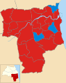 2010 results map