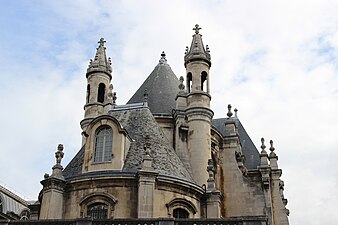 Towers of the apse