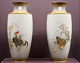 Vases by Namikawa Sōsuke