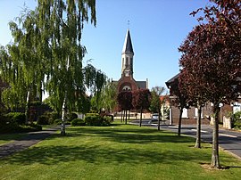 The church of Vaux-Andigny