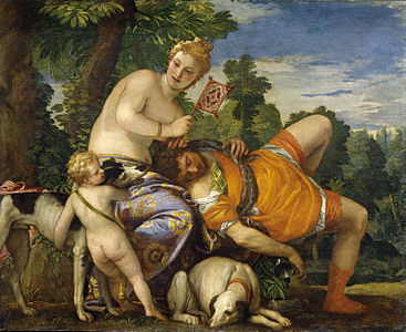 Venus and Adonis, by Paolo Veronese