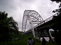 Adomi Bridge from abutment