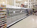 Image 23All but the most expensive bottles of water were sold out at this Publix supermarket before Hurricane Irma; in the week preceding the storm, water sold out soon after shipments arrived (from Tropical cyclone preparedness)