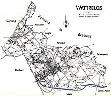 Wattrelos en 1913.