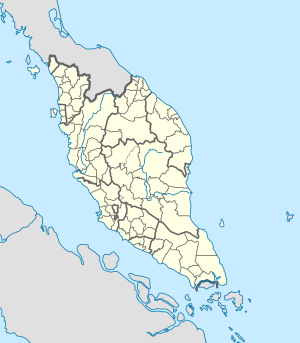 RMAF Butterworth is located in Peninsular Malaysia