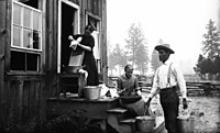 Monday Morning at Camp McBeth, Idaho State Historical Society
