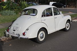 Berline Morris Minor 1000 4 portes