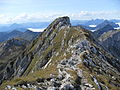 Hiking the Hochplatte mountain in the Bavarian Alps