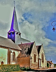 The church of Saint-Philbert in Saint-Philbert-du-Peuple