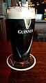 A pint of Guinness in Temple Bar, Dublin.
