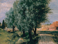 《柳樹旁的工地》 ，1846