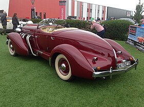 1936 Auburn Speedster 851 rear