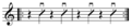 Image 15Drum notation for a backbeat (from Hard rock)