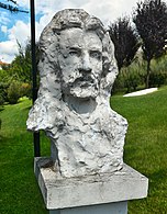 Duyar's bust of Barış Manço in 2019.