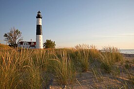 Big Sable Point Light within Ludington State Park