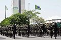 Brazilian Army soldiers during the 2003 Independence Day Parade in Brasília, Brazil