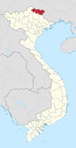 Provincia di Cao Bang – Localizzazione