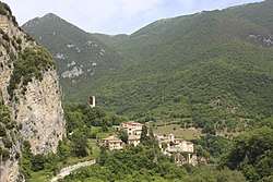 Panorama of Triponzo