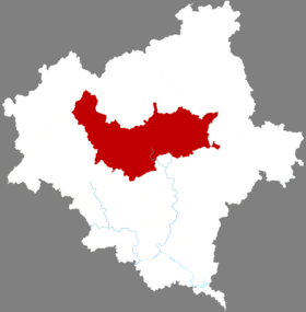 Localisation de Jiànyáng