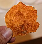 Dried mandarin peel used as a seasoning