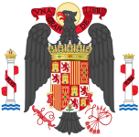 State coat of arms of Francoist Spain 1945–1977.