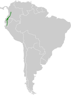 Distribución geográfica del inca alihabano